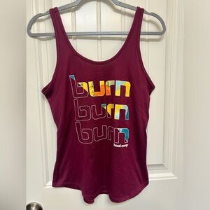 Burn boot camp women’s tank size medium